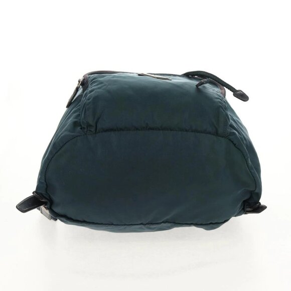 PRADA Backpack Nylon Blue Silver Auth 157773 main image 16